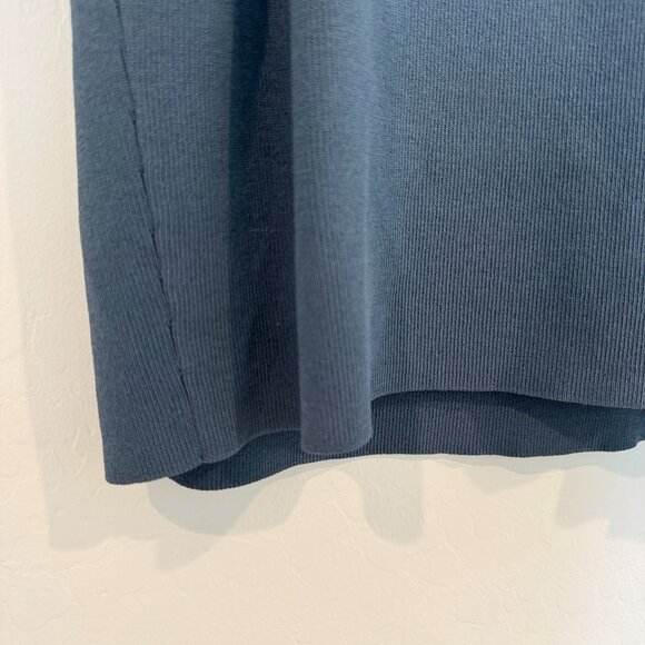 J. Crew Supersculpt Racerback Cropped Sweater Tank Top Shell Base Layer Blue XL - Picture 5 of 9